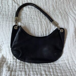 Michael Kors Dark Brown Leather Shoulder Bag